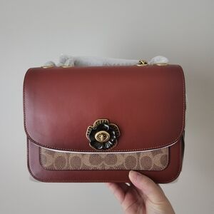 Coach Crossbody Bag in Brown and Tan